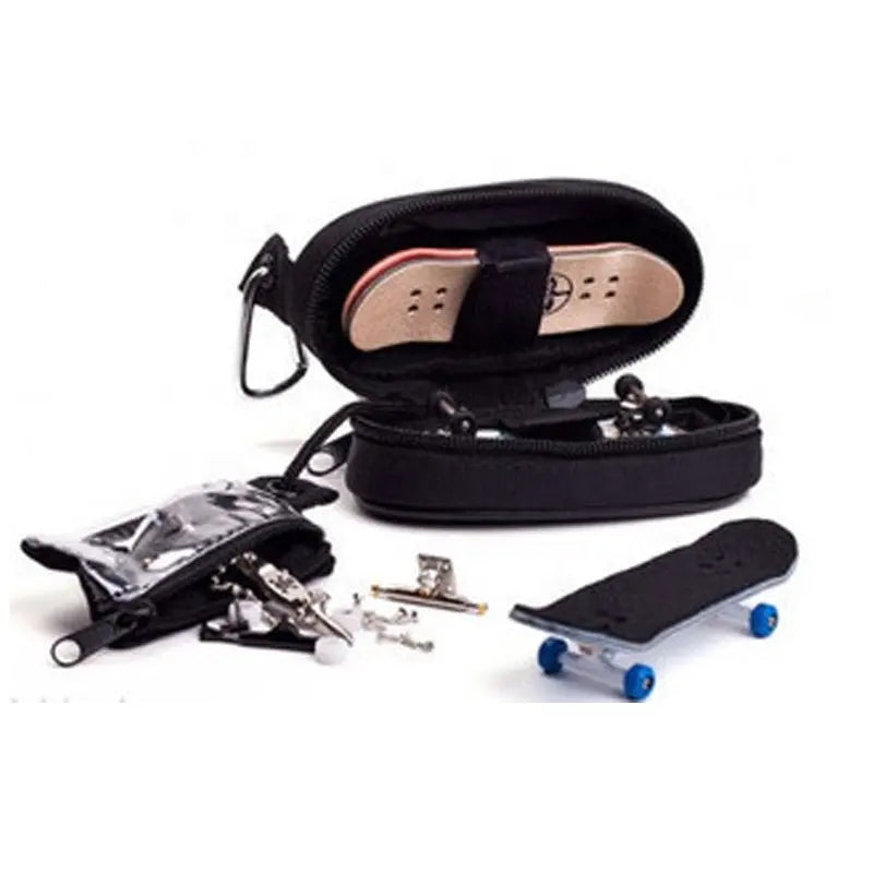 Fingerboard taske til 2 skateboards - sort eller camouflage farve